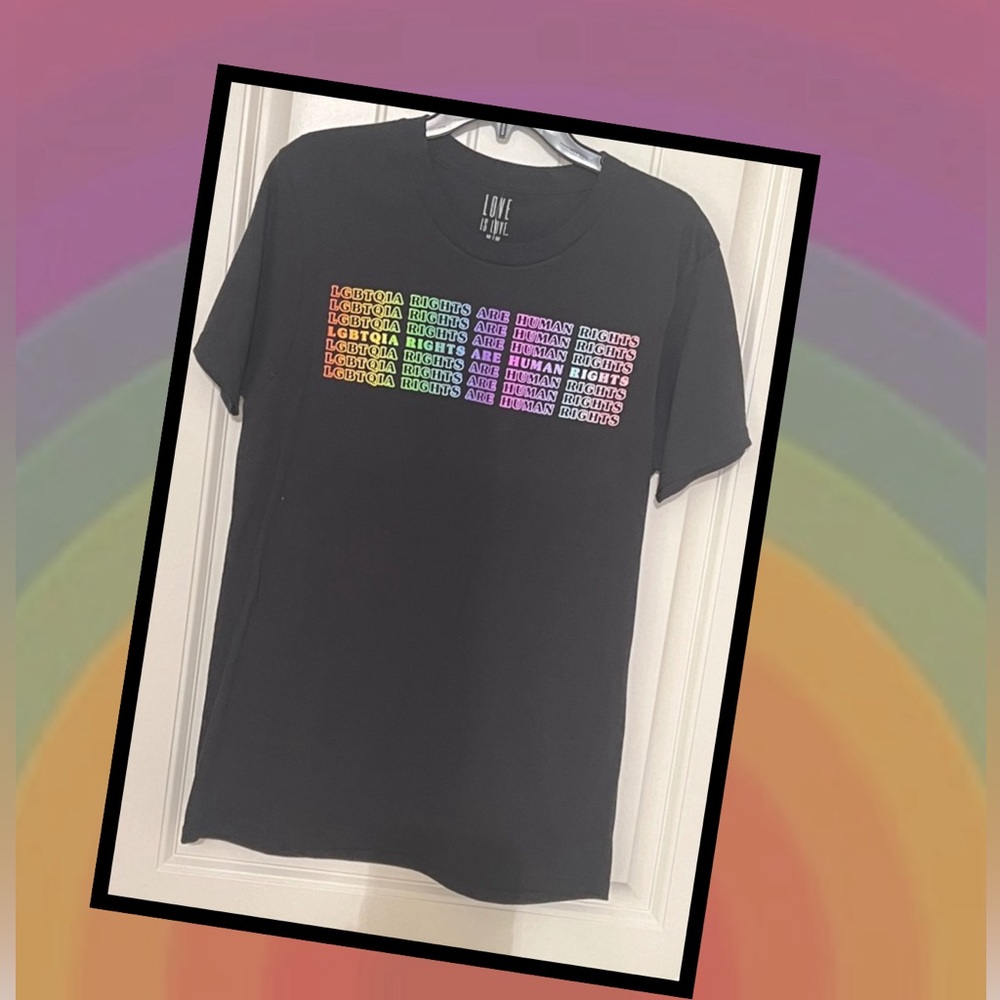 NEW: Pride LGBTQIA Graphic Tee Shirt